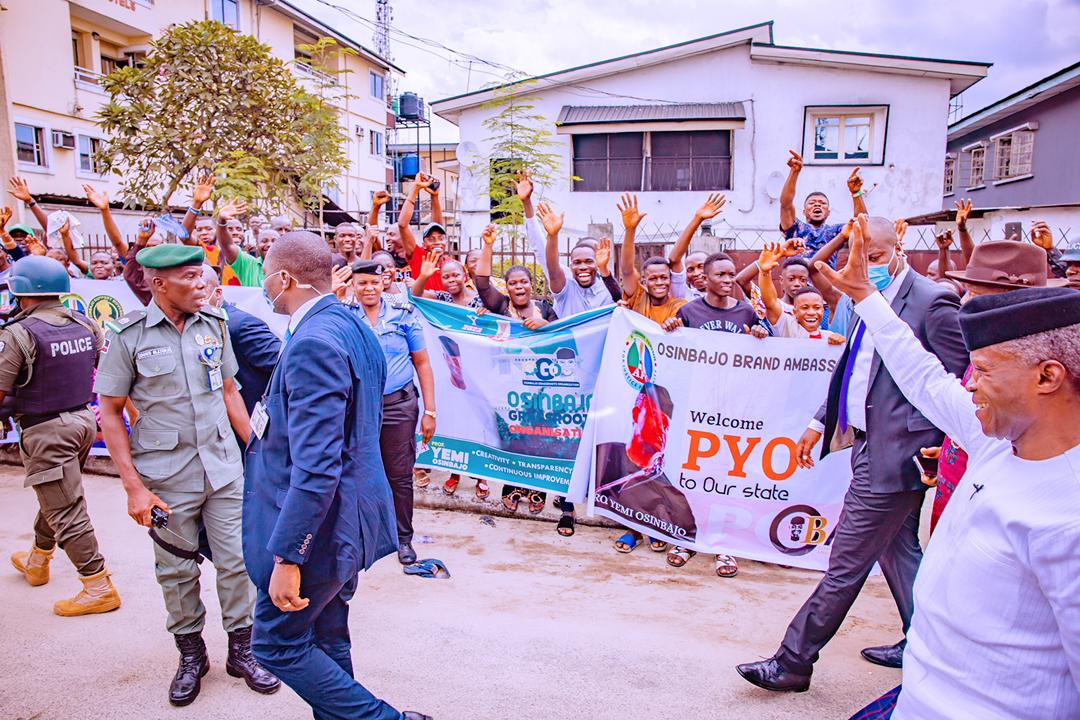 Vice President Yemi Osinbajo, SAN, visits Rivers State, in continuation of his nationwide consultations with stakeholders and delegates of the All Progressives Congress (APC). 19th May, 2022.